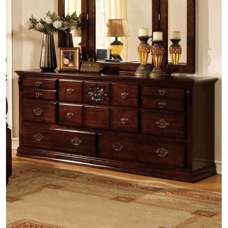 Furniture of America Tuscan 8-Drawer Dresser CM7571D IMAGE 1