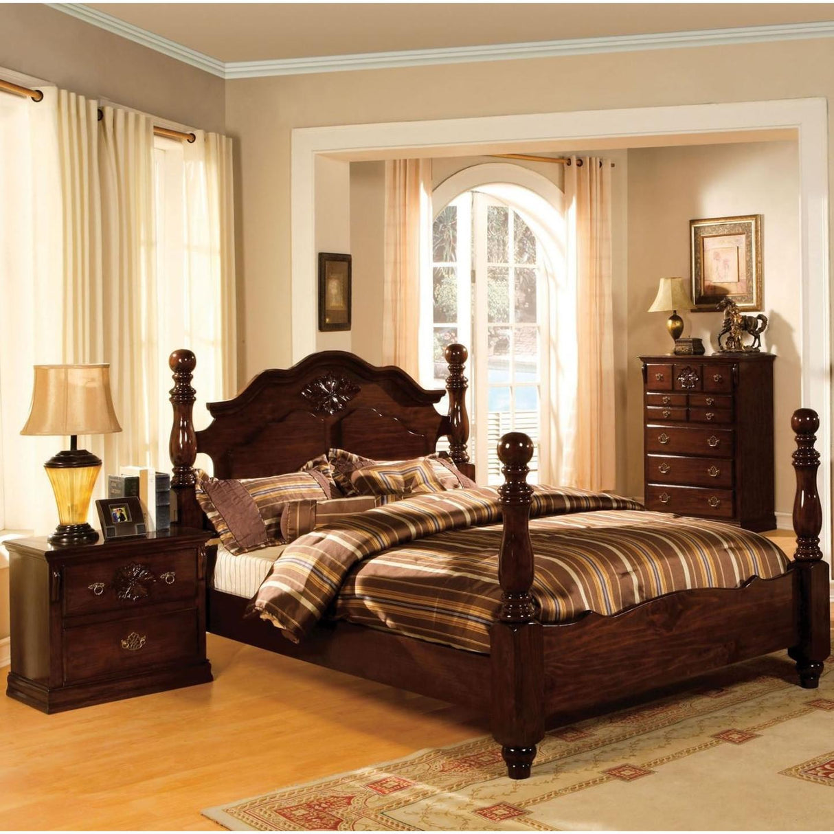 Furniture of America Tuscan CM7571N Night Stand IMAGE 2