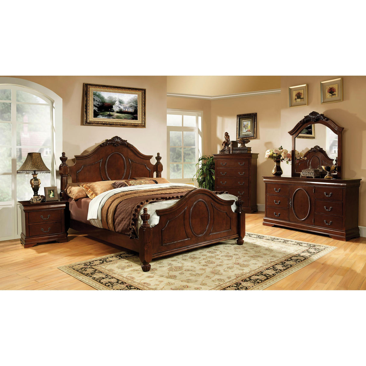 Furniture of America Velda 5-Drawer Chest CM7952C IMAGE 2