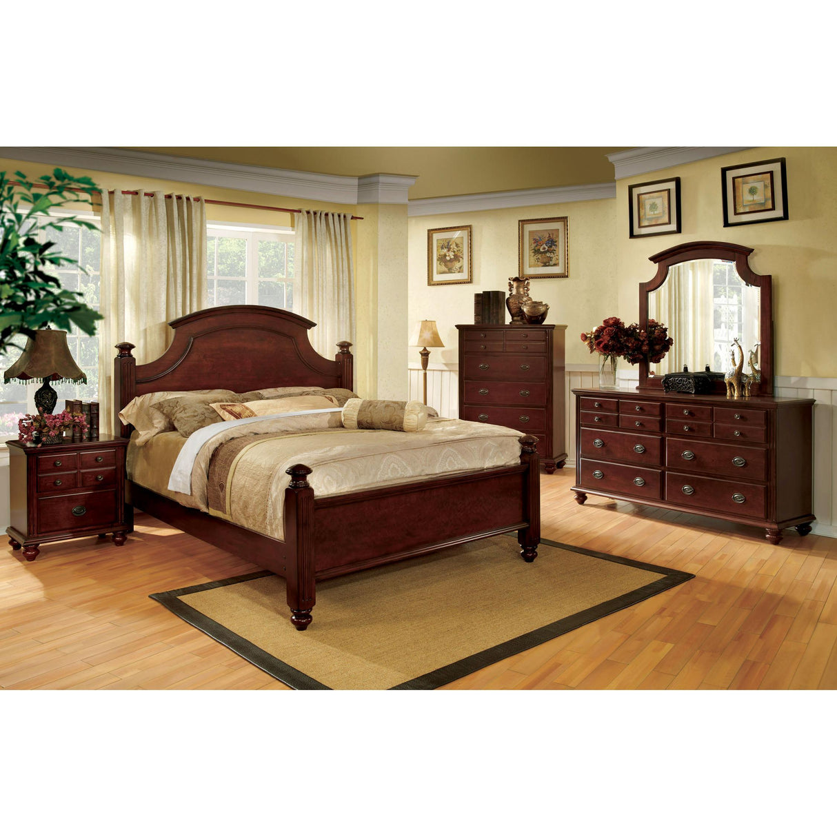 Furniture of America Gabrielle II Dresser Mirror CM7083M IMAGE 3