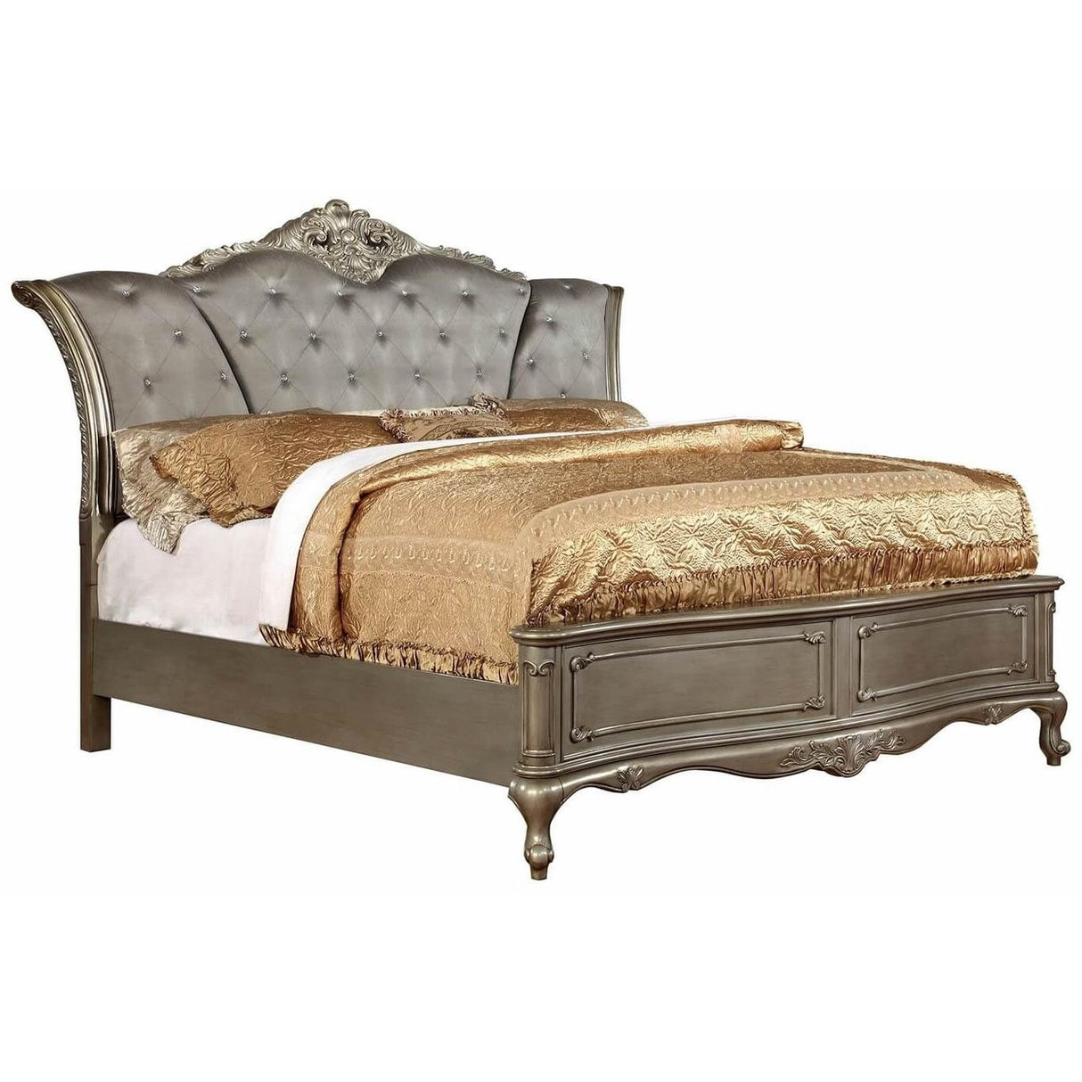 Furniture of America Johara Queen Upholstered Bed CM7090Q-BED IMAGE 1