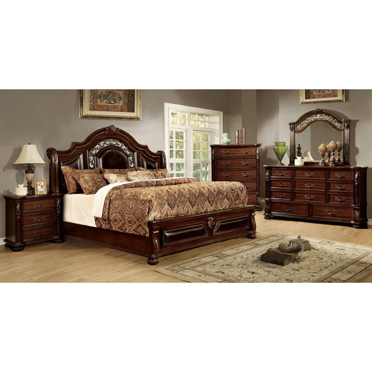 Furniture of America Flandreau CM7588CK California King Bed IMAGE 5