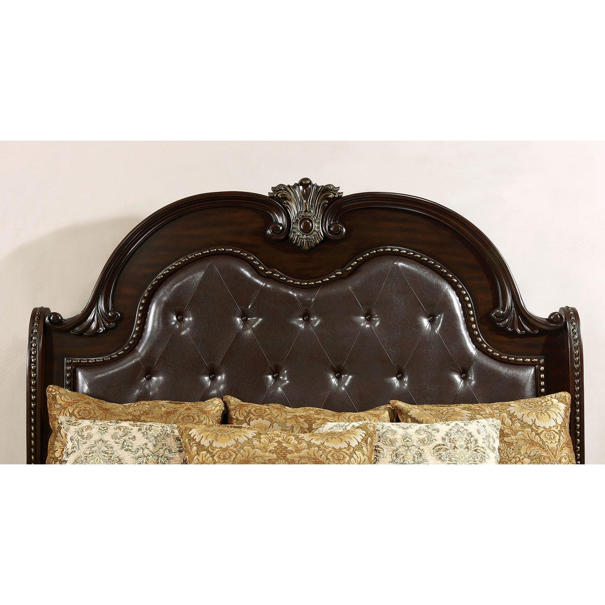 Furniture of America Fromberg California King Sleigh Bed CM7670CK-BED IMAGE 2