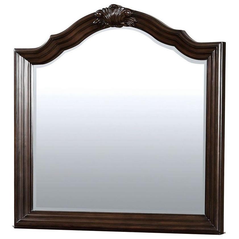 Furniture of America Edinburgh Arched Dresser Mirror CM7671M IMAGE 1