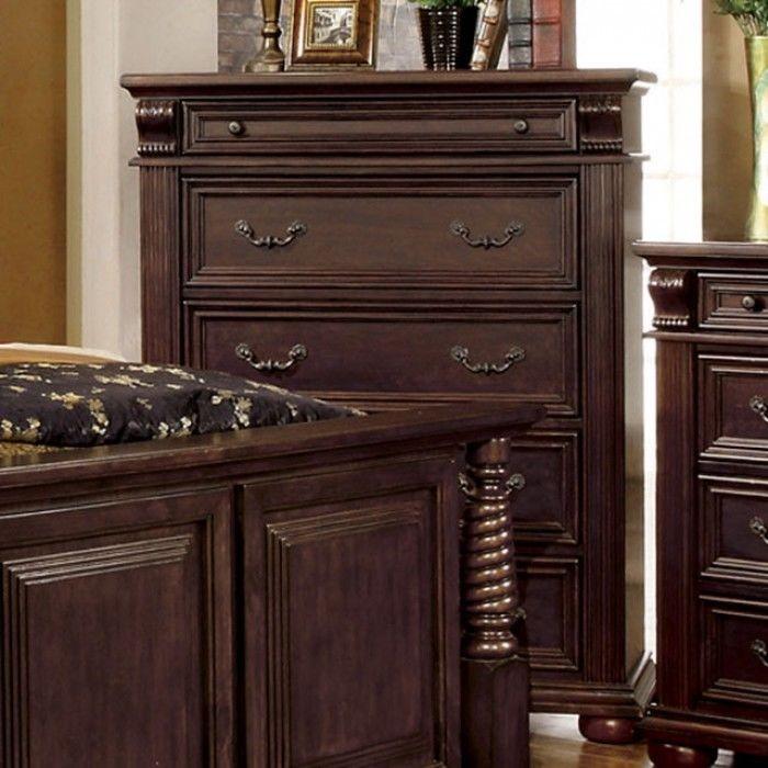 Furniture of America Esperia 5-Drawer Chest CM7711C IMAGE 1