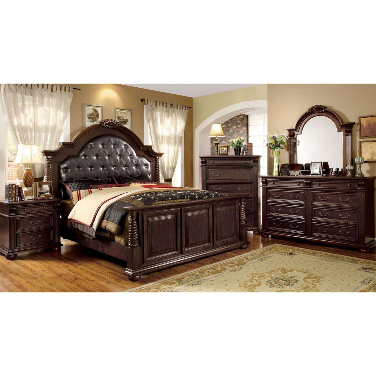 Furniture of America Esperia 5-Drawer Chest CM7711C IMAGE 4