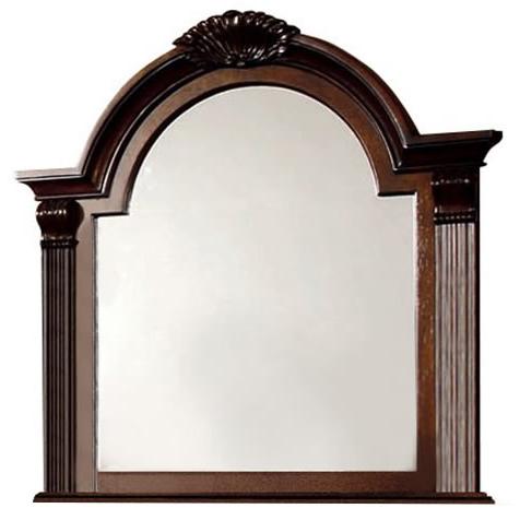 Furniture of America Esperia Arched Dresser Mirror CM7711M IMAGE 1