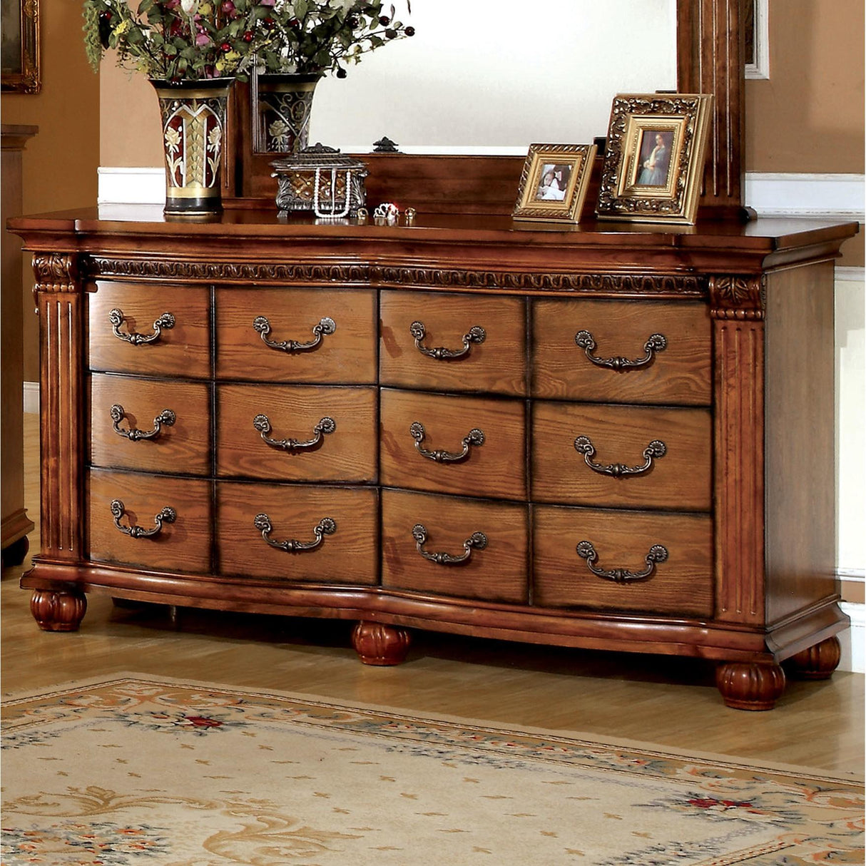 Furniture of America Bellagrand 6-Drawer Dresser CM7738D IMAGE 1
