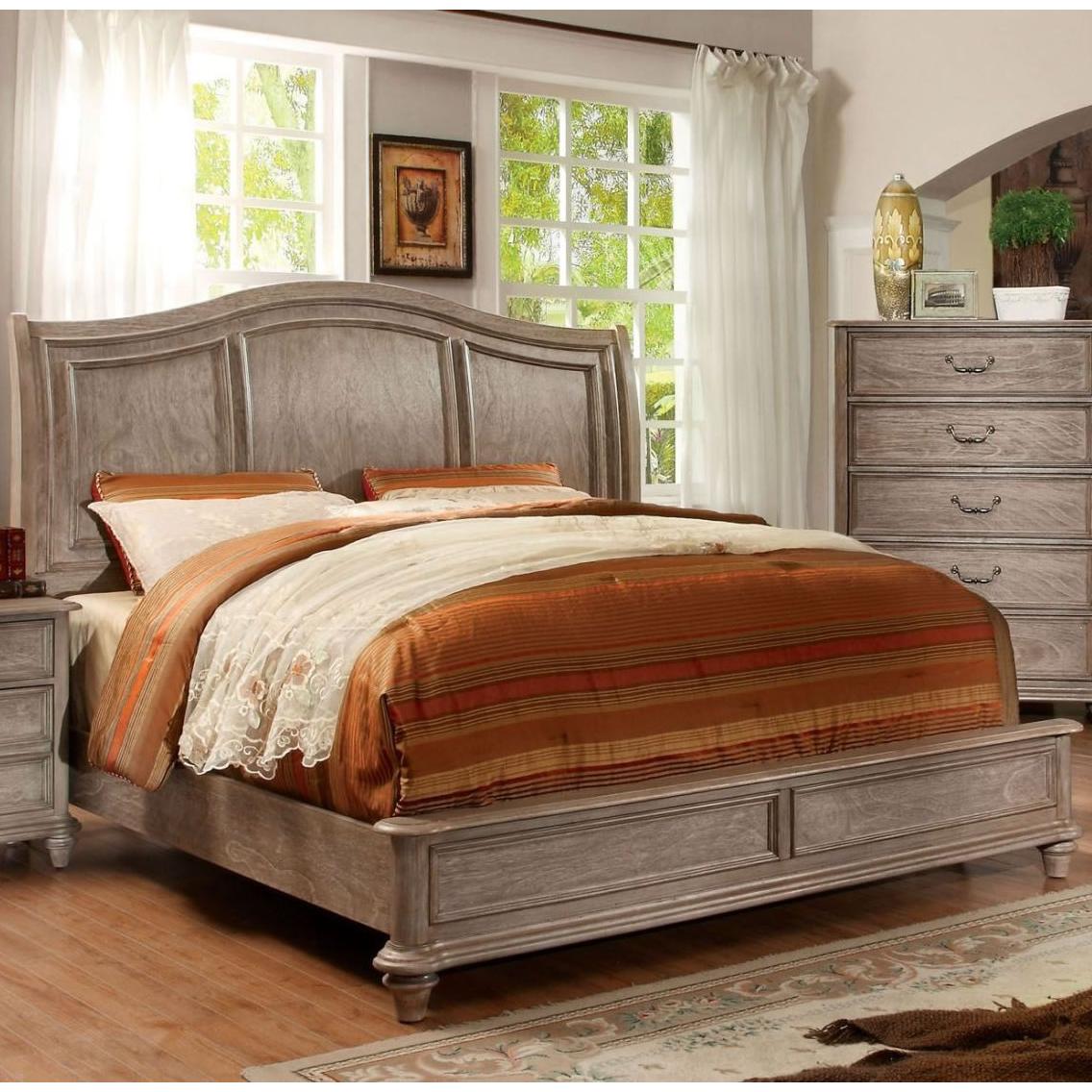 Furniture of America Belgrade II California King Panel Bed CM7611CK-BED IMAGE 1