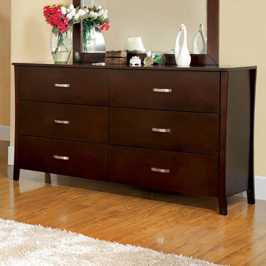 Furniture of America Midland 6-Drawer Dresser CM7600D IMAGE 2
