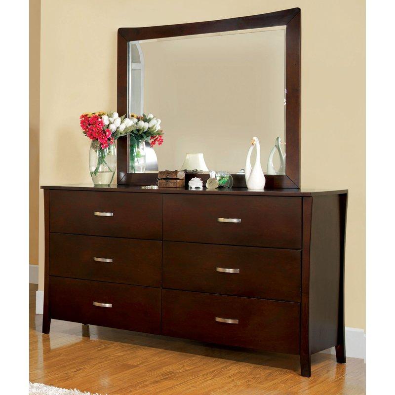Furniture of America Midland 6-Drawer Dresser CM7600D IMAGE 3