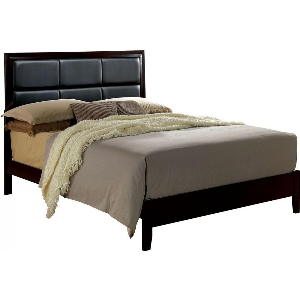 Furniture of America Janine Full Upholstered Panel Bed CM7868F-BED IMAGE 1