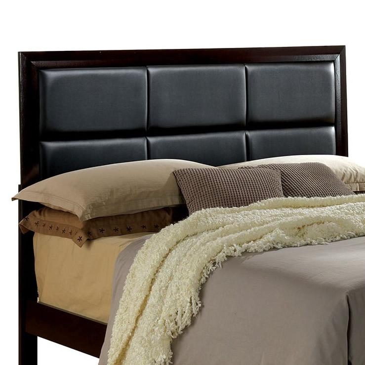 Furniture of America Janine Full Upholstered Panel Bed CM7868F-BED IMAGE 2