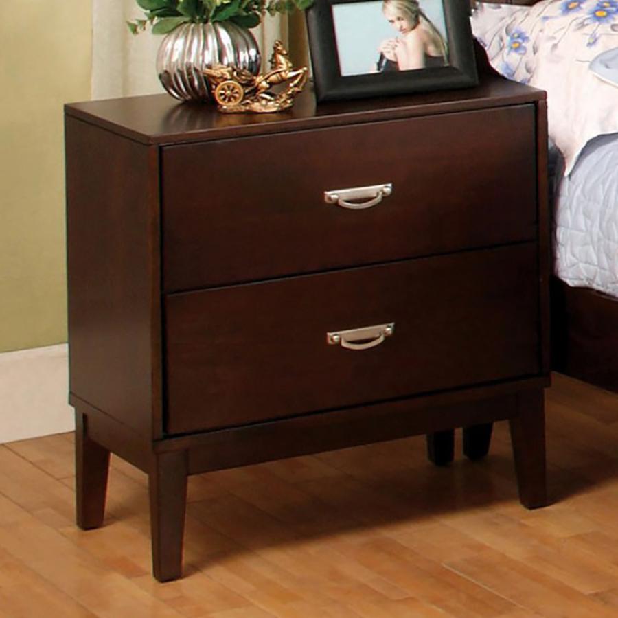Furniture of America Crystal Lake 2-Drawer Nightstand CM7910N IMAGE 1