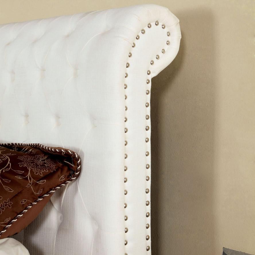 Furniture of America Bennett California King Bed CM7603WH-CK-BED IMAGE 2