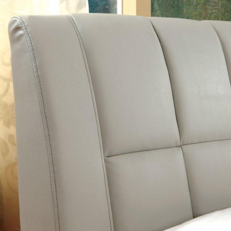 Furniture of America Vizela Full Upholstered Platform Bed CM7604GY-F-BED IMAGE 4