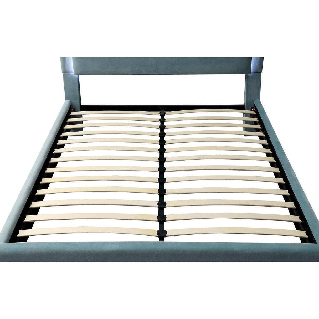 Furniture of America Erglow I King Upholstered Panel Bed CM7695BL-EK-BED IMAGE 4