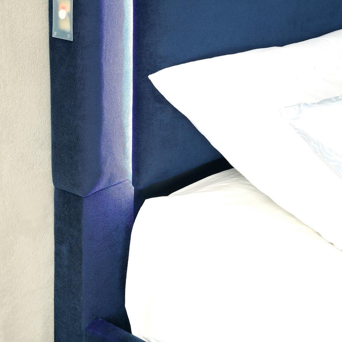 Furniture of America Erglow I Twin Upholstered Panel Bed CM7695NV-T-BED IMAGE 6