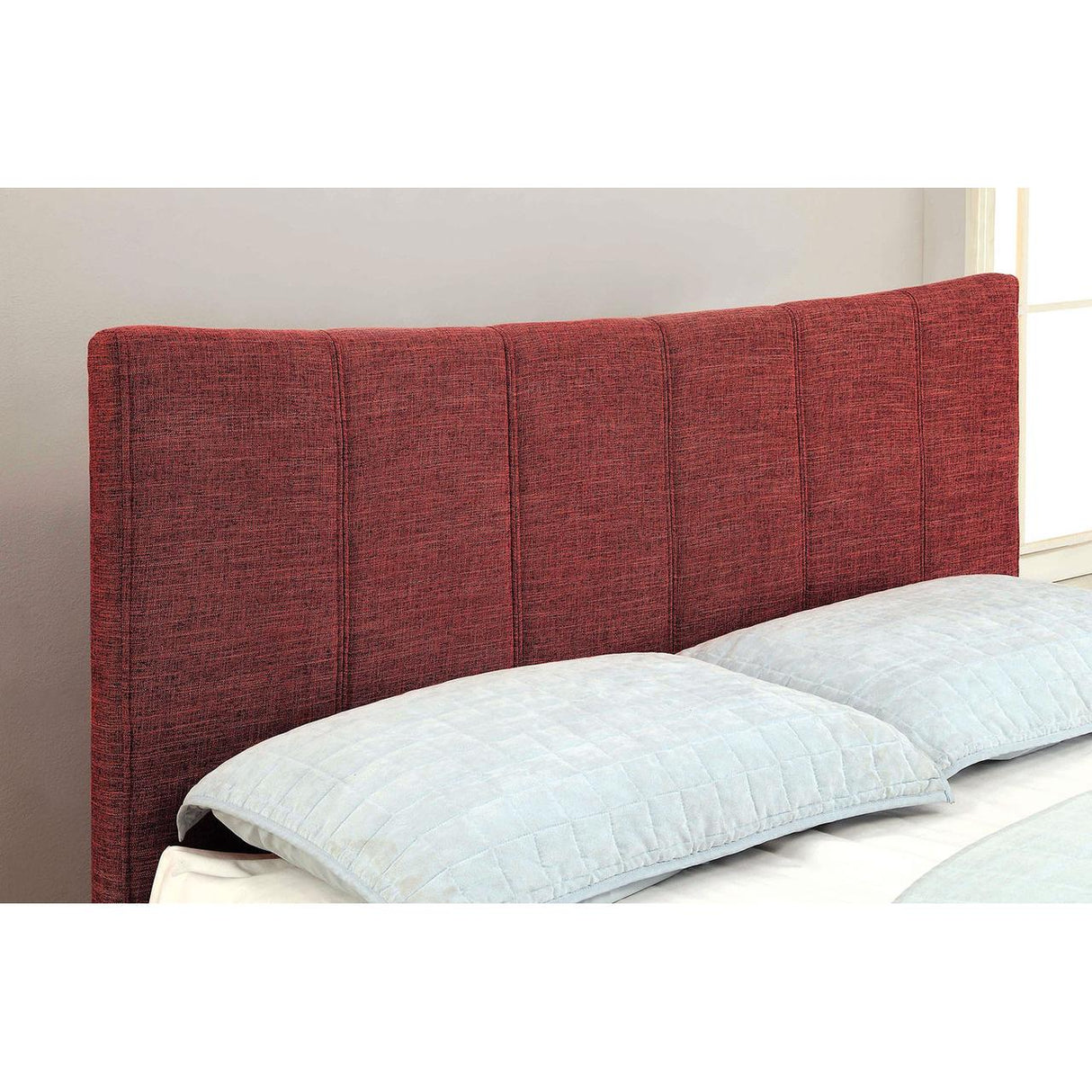 Furniture of America Ennis Full Upholstered Panel Bed CM7678RD-F-BED IMAGE 3
