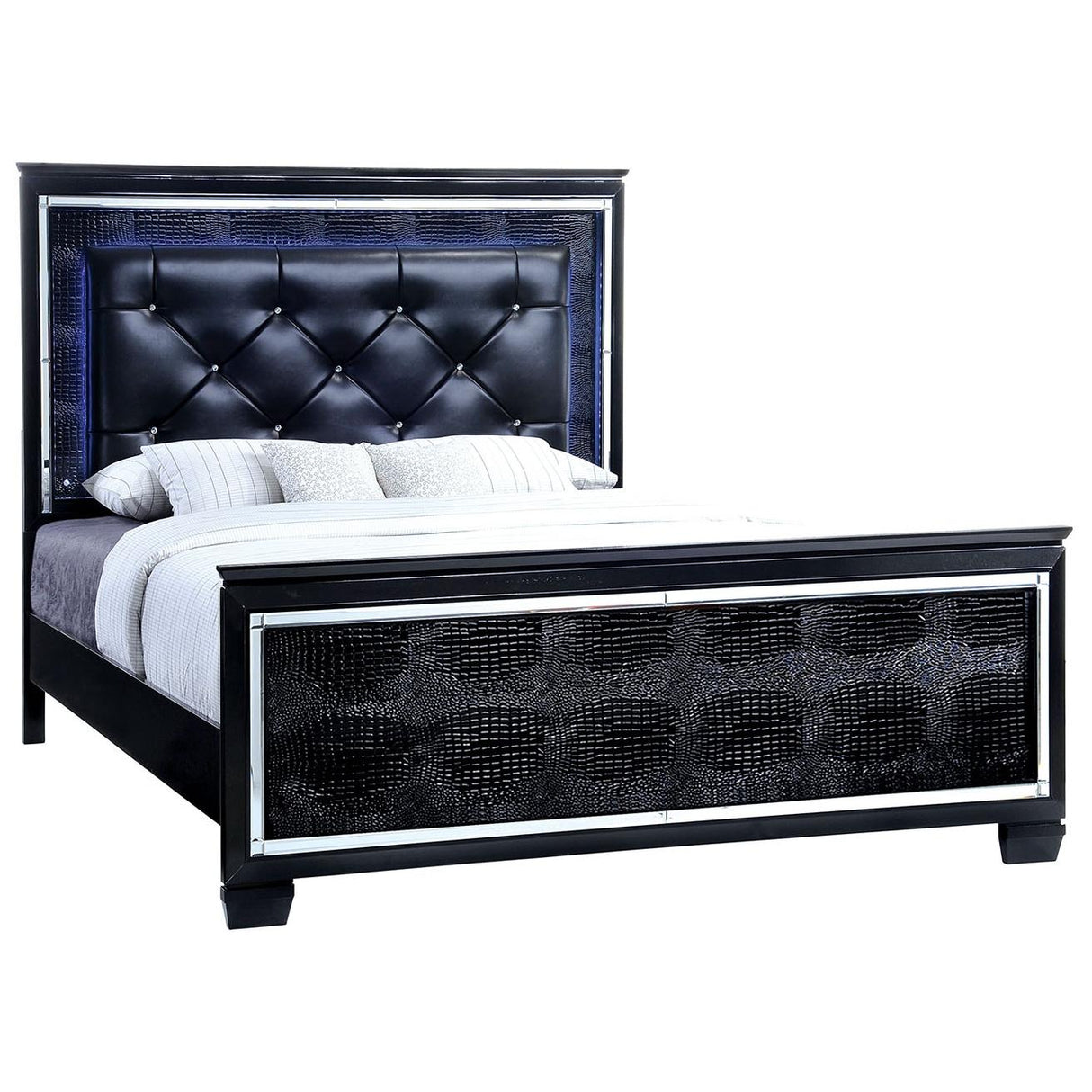 Furniture of America Bellanova CM7979BK-Q Queen Bed IMAGE 1