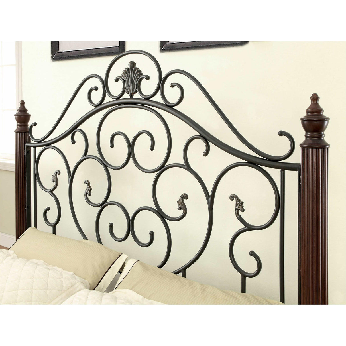 Furniture of America Lucia California King Bed CM7688CK IMAGE 2