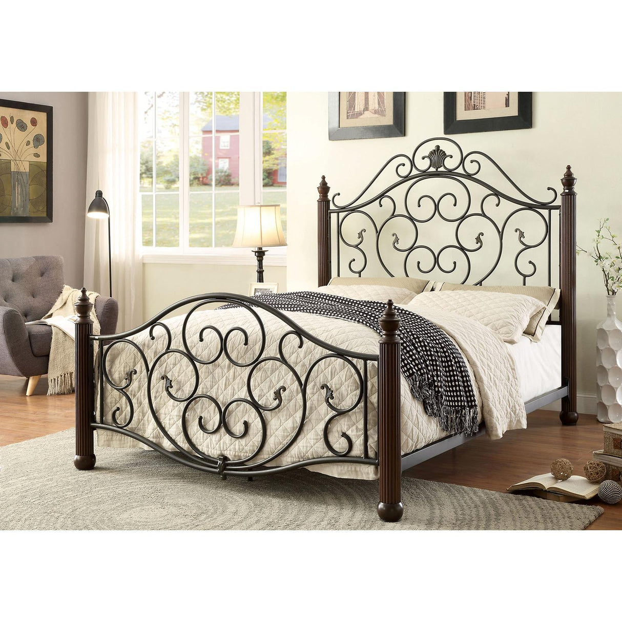 Furniture of America Lucia Queen Bed CM7688Q IMAGE 3