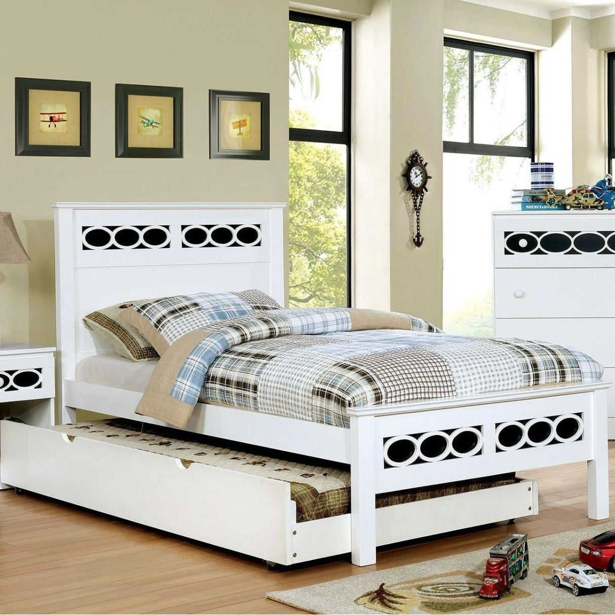 Furniture of America Kids Beds Bed CM7853BL-T-BED IMAGE 2
