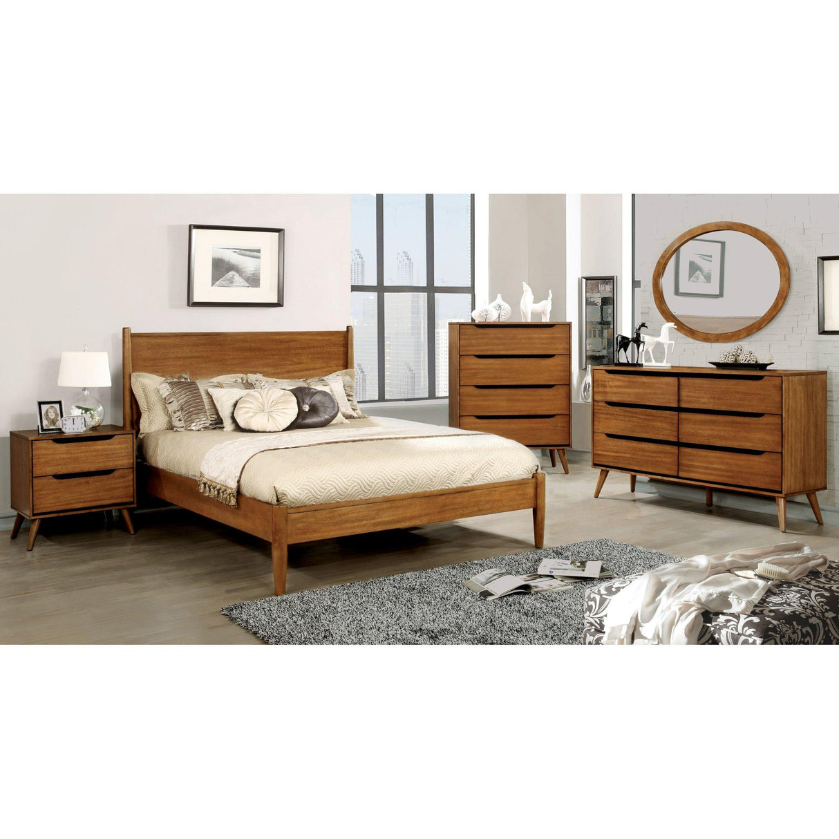 Furniture of America Lennart CM7386A-CK California King Bed IMAGE 3