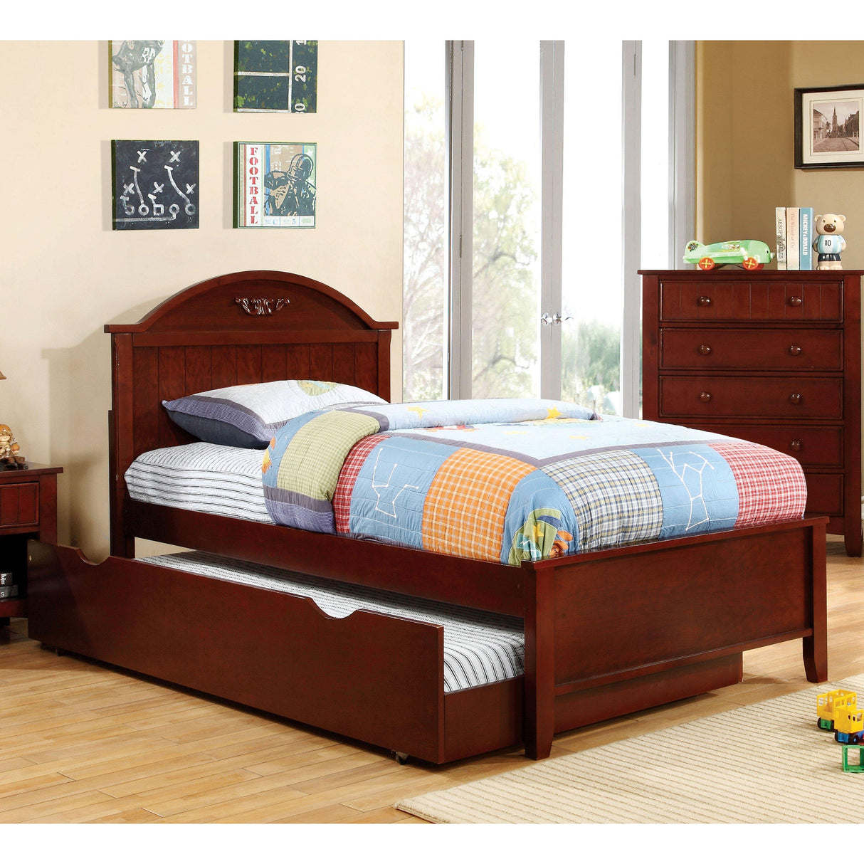Furniture of America Kids Beds Bed CM7942CH-F-BED IMAGE 1