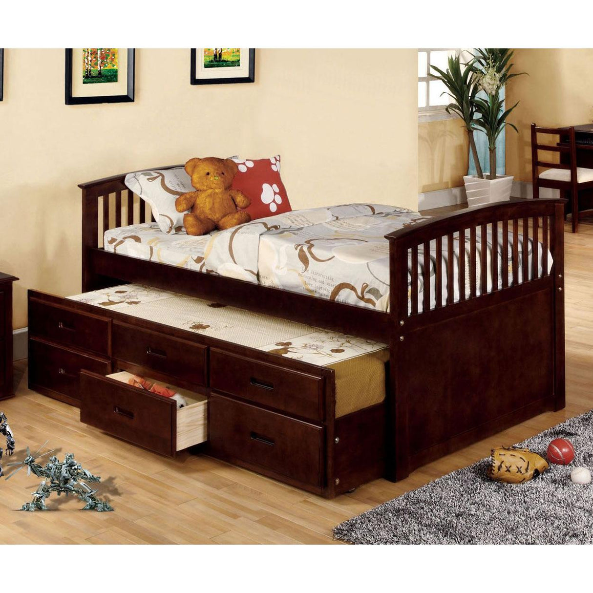 Furniture of America Kids Beds Bed CM7035CH-BED IMAGE 1