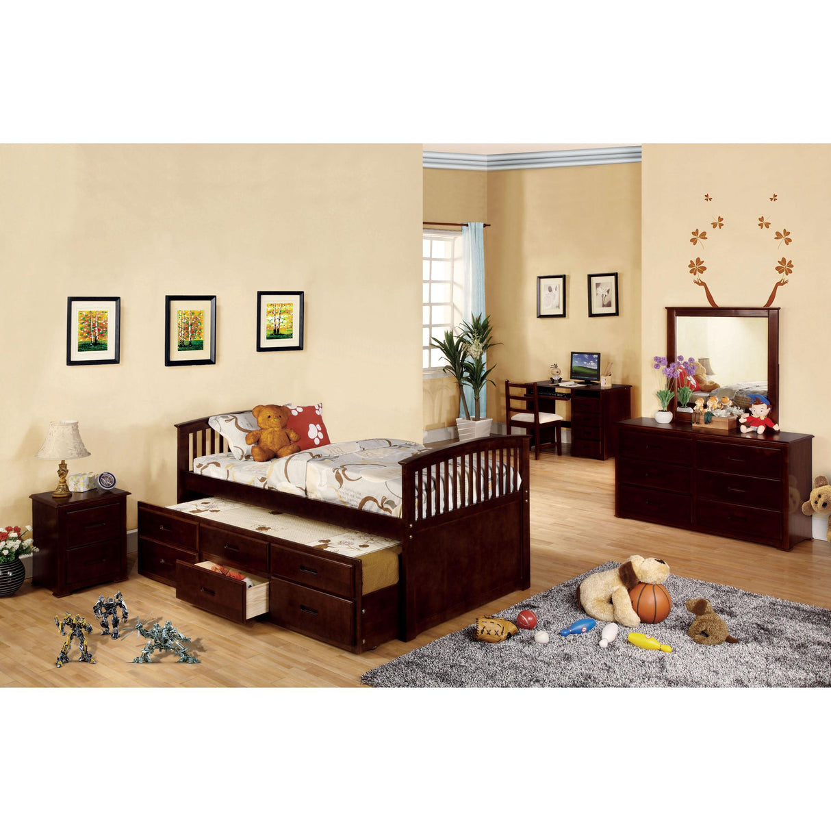Furniture of America Kids Beds Bed CM7035CH-BED IMAGE 2