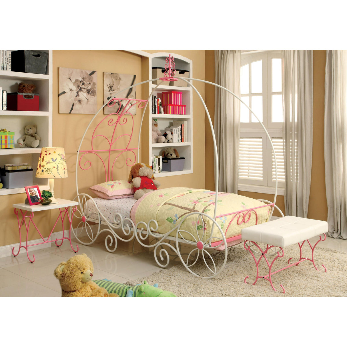 Furniture of America Kids Seating Bench CM7705BN IMAGE 3