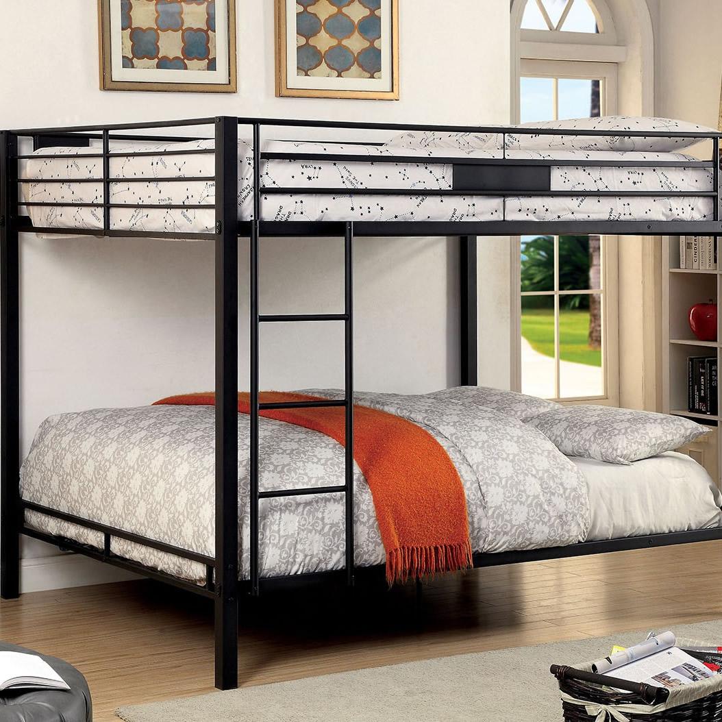 Furniture of America Claren CM-BK939QQ Queen/Queen Bunk Bed IMAGE 3
