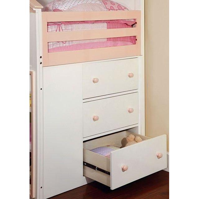 Furniture of America Kids Beds Loft Bed CM-BK131-PW-BED IMAGE 3