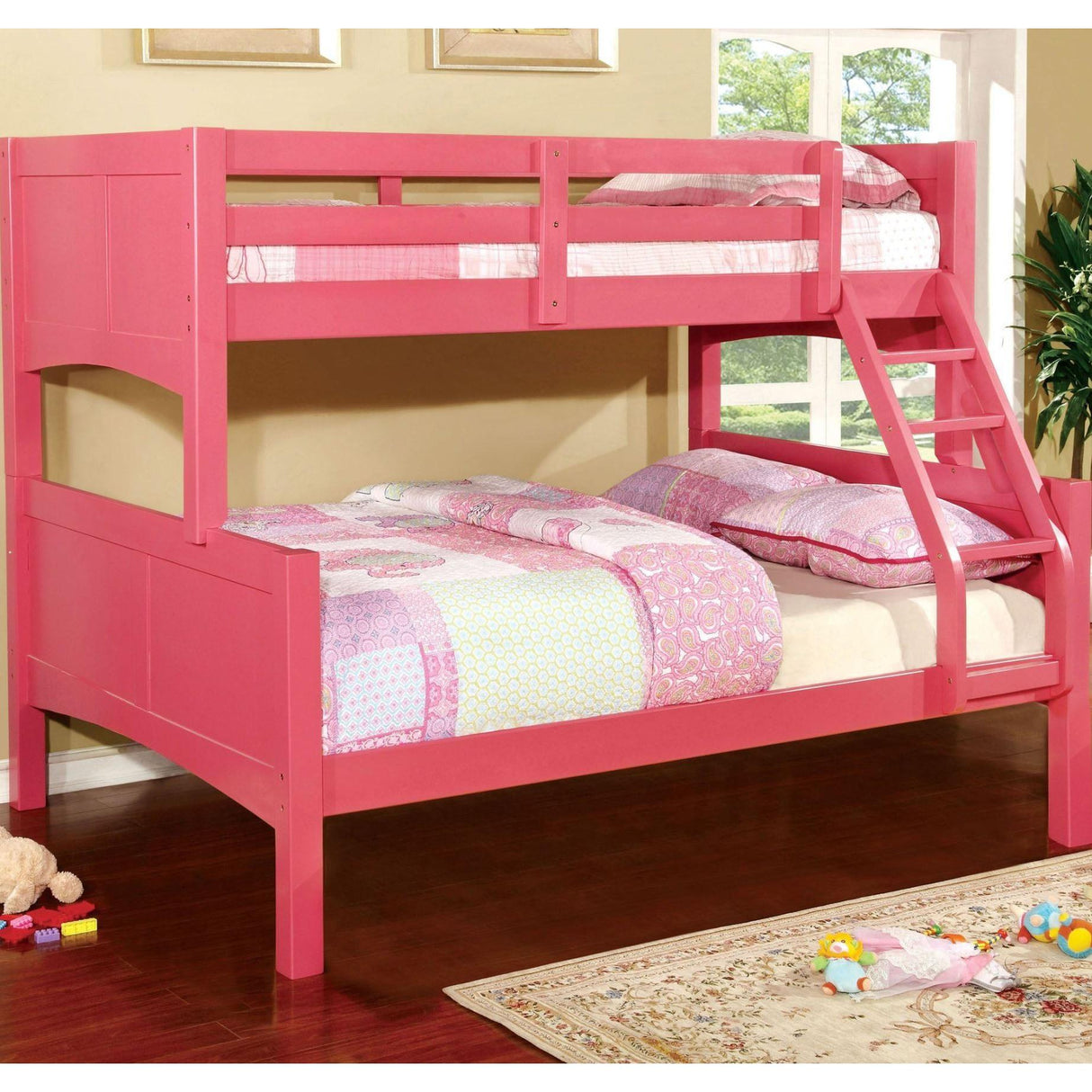 Furniture of America Kids Beds Bunk Bed CM-BK608F-PK-BED IMAGE 1