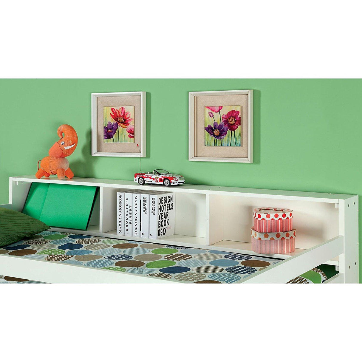 Furniture of America Kids Beds Bunk Bed CM-BK613WH-BED IMAGE 3