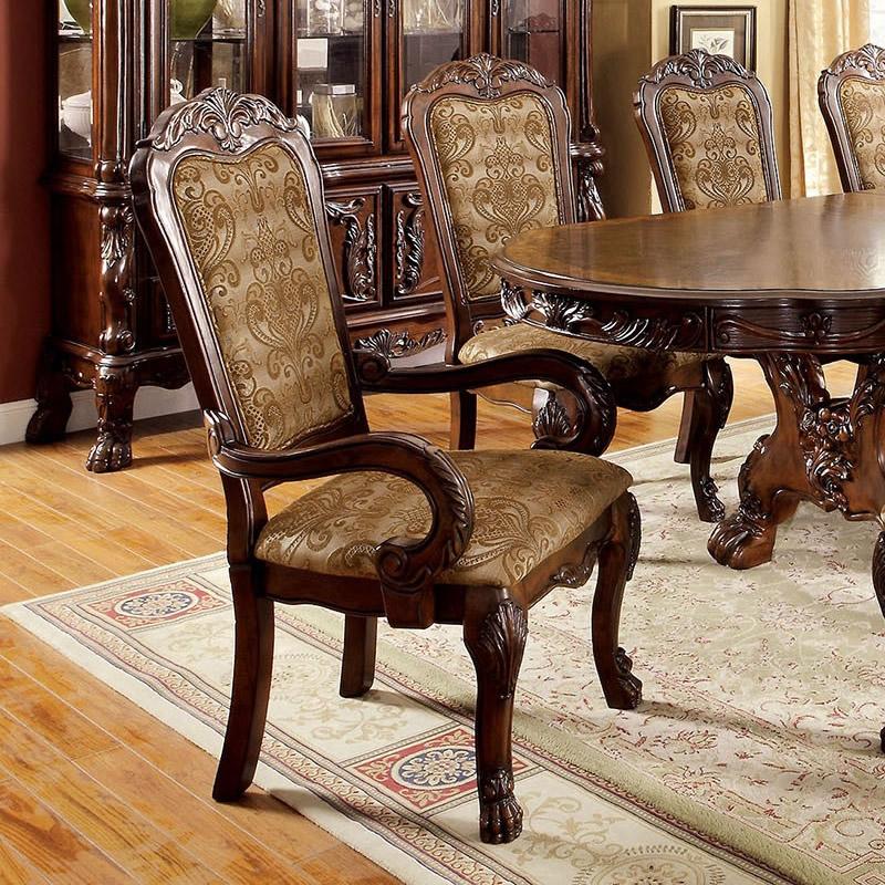Furniture of America Medieve CM3557CH-AC-2PK Arm Chair IMAGE 2