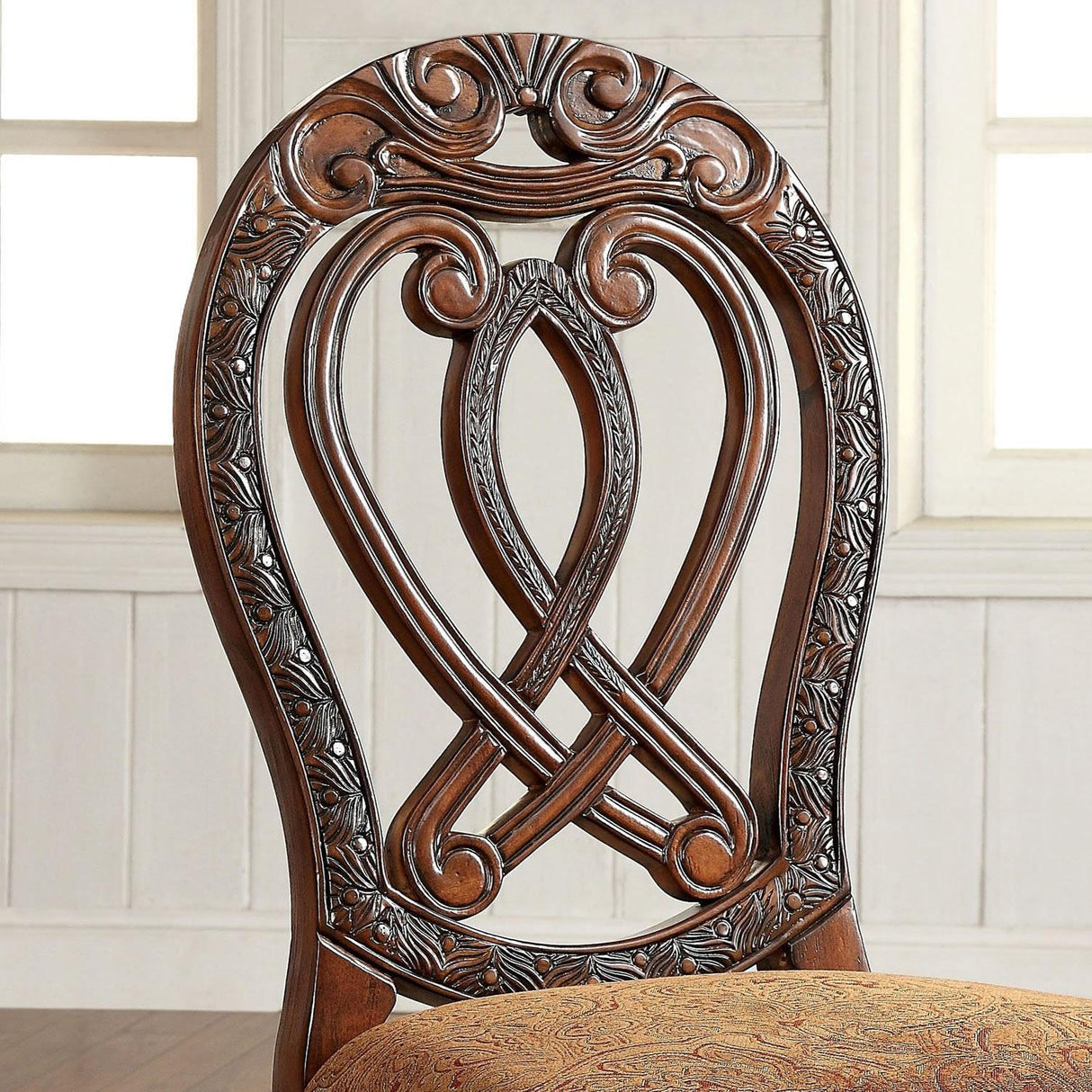 Furniture of America Wyndmere CM3186CH-SC-2PK Side Chair IMAGE 2