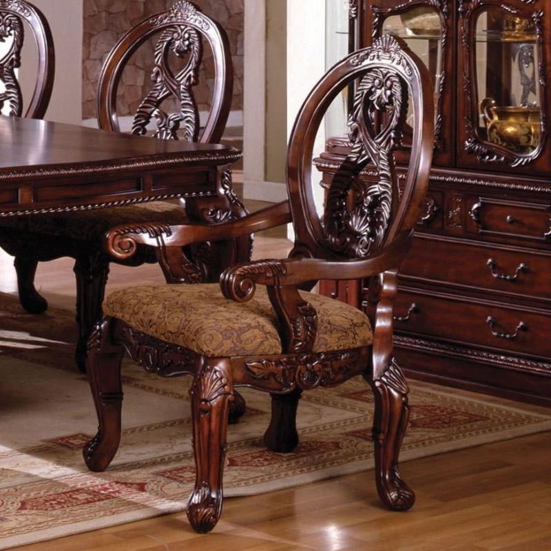Furniture of America Tuscany II Arm Chair CM3845CH-AC-2PK IMAGE 4