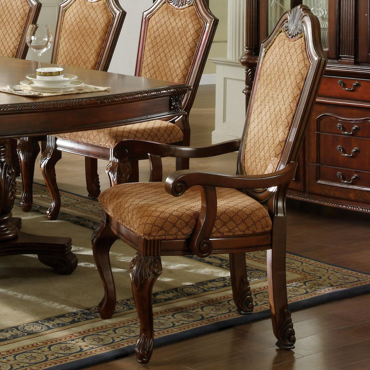 Furniture of America Napa Valley Dining Chair CM3005AC-2PK IMAGE 2