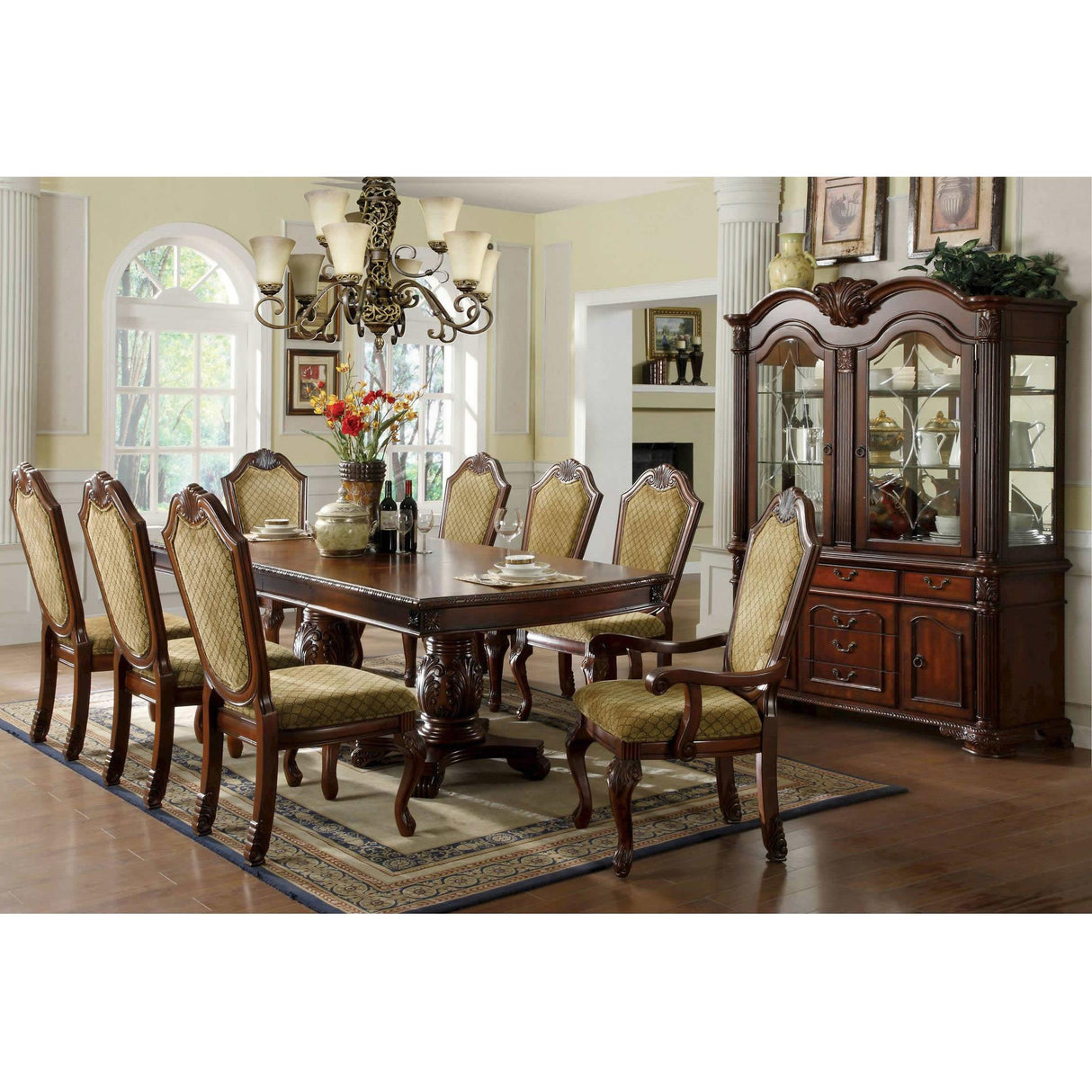 Furniture of America Napa Valley Dining Chair CM3005AC-2PK IMAGE 4