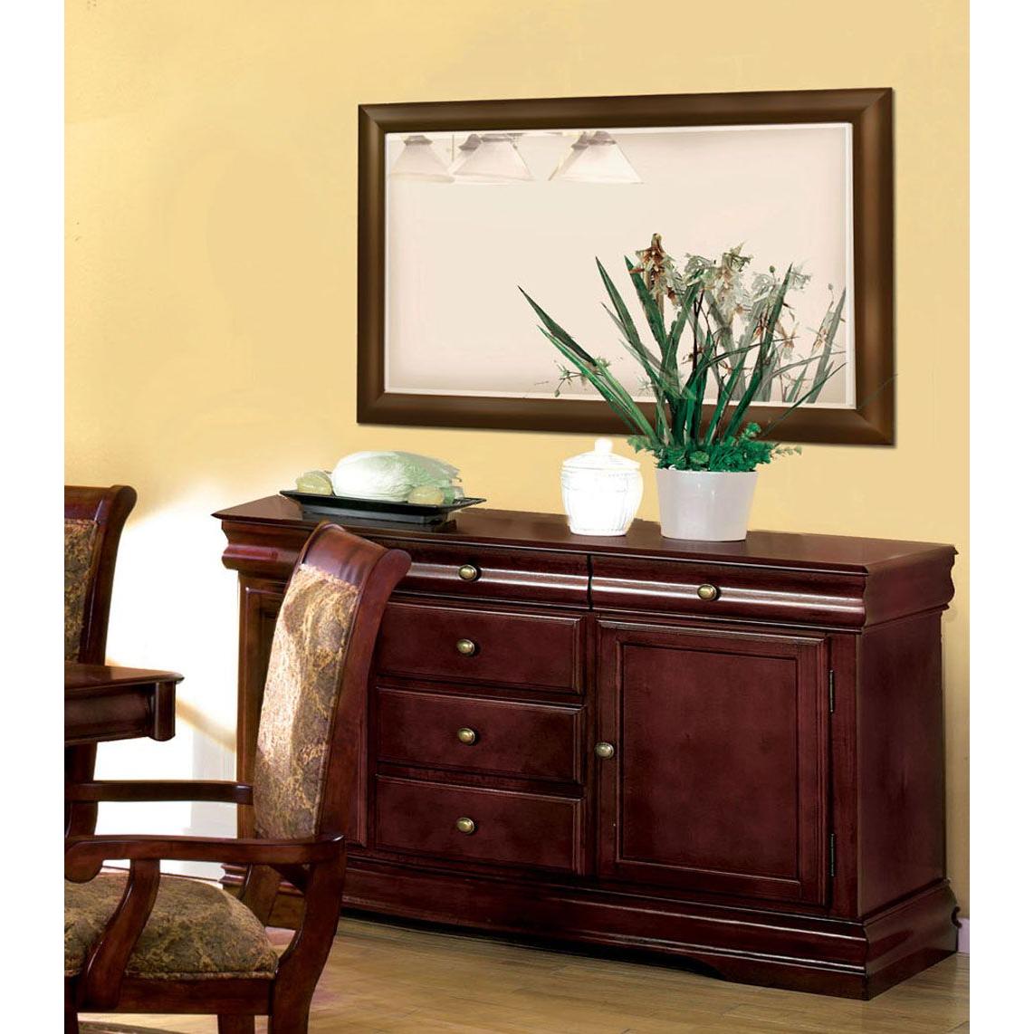 Furniture of America St. Nicholas I Wall Mirror CM3224M IMAGE 2