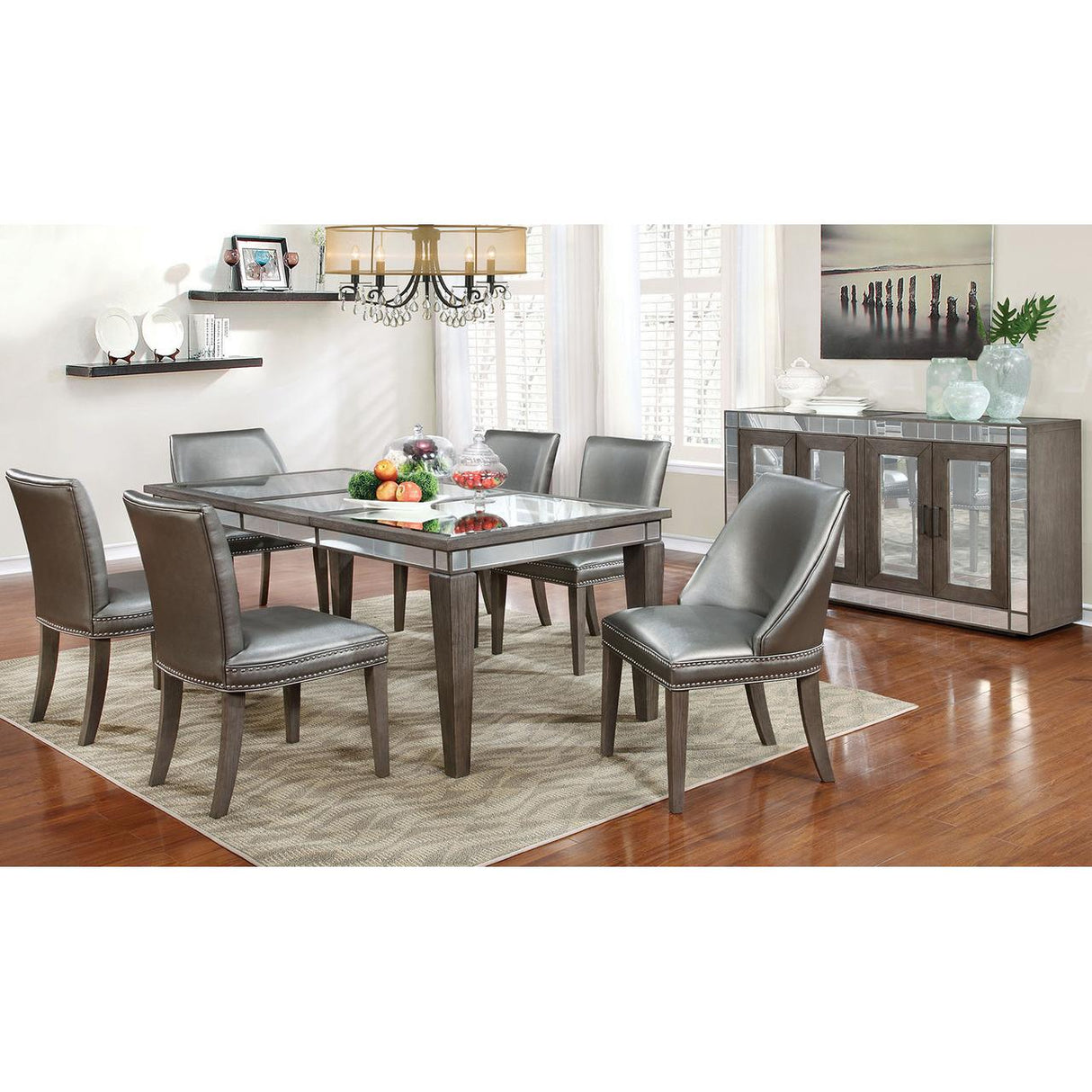 Furniture of America Sturgis CM3352WC-2PK Arm Chair IMAGE 3