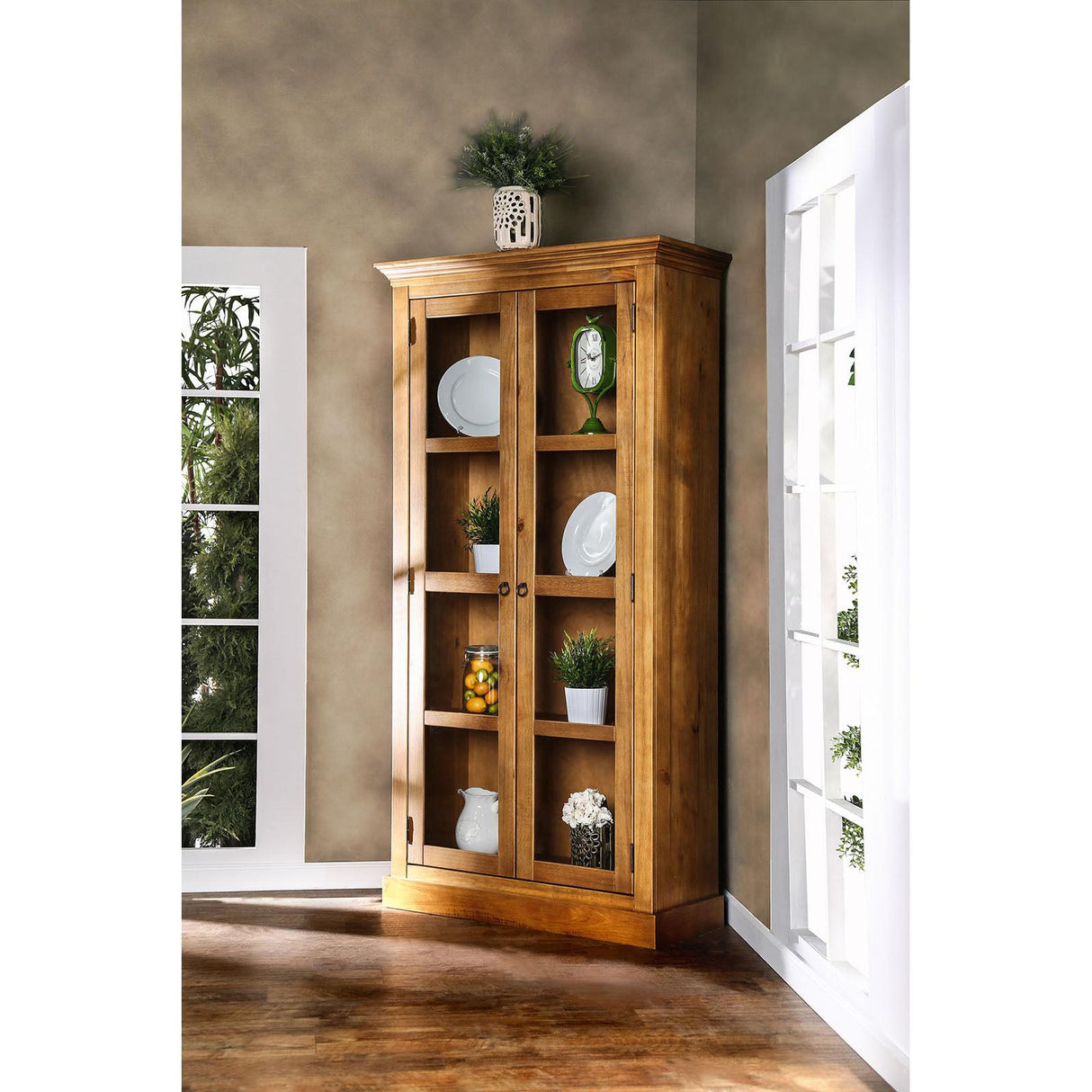 Furniture of America Olinda Display Cabinet CM3442CN IMAGE 3