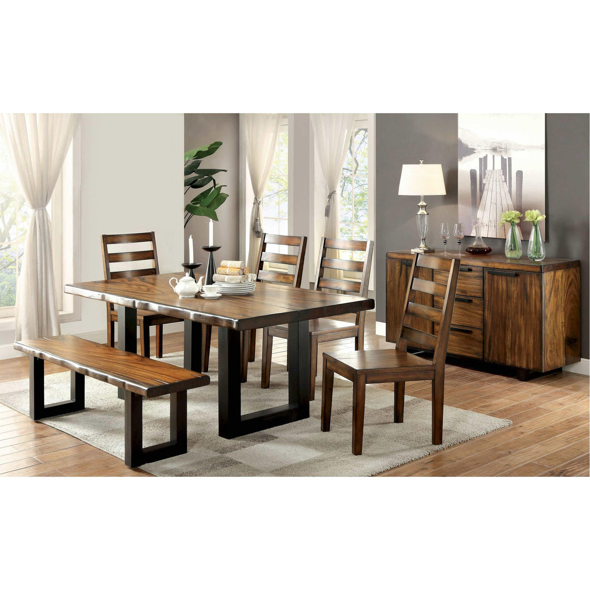 Furniture of America Maddison Bench CM3606BN IMAGE 4