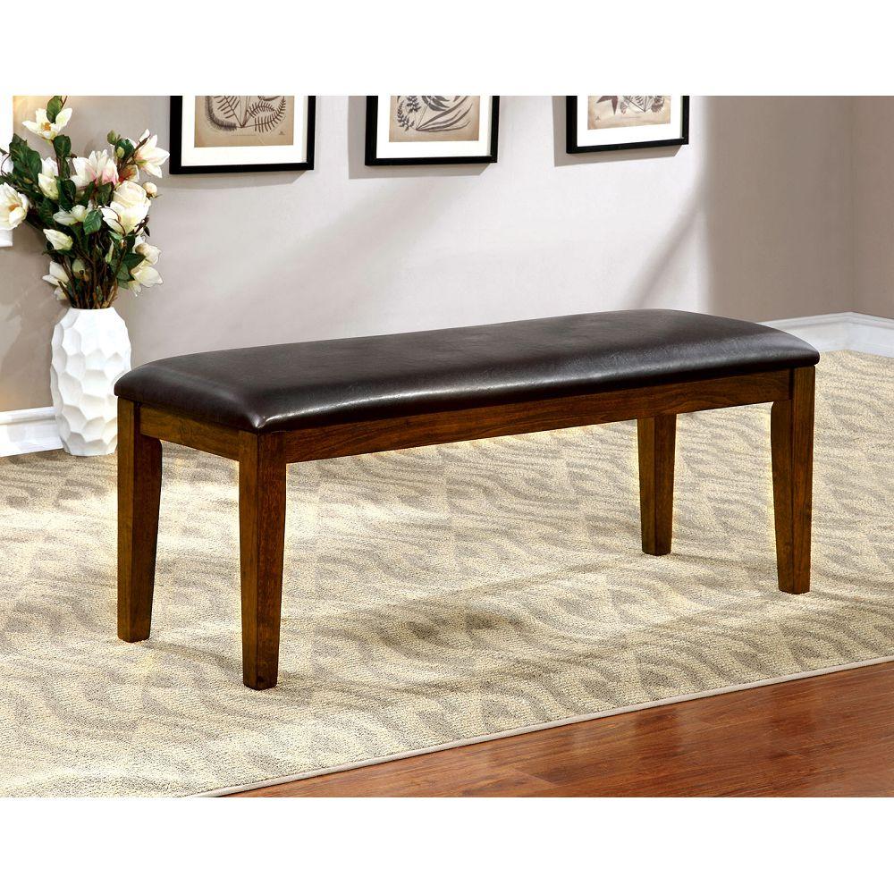 Furniture of America Hillsview Bench CM3916BN IMAGE 4