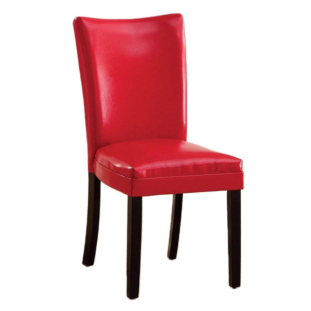 Furniture of America Belliz Dining Chair CM3176RD-SC-2PK IMAGE 1