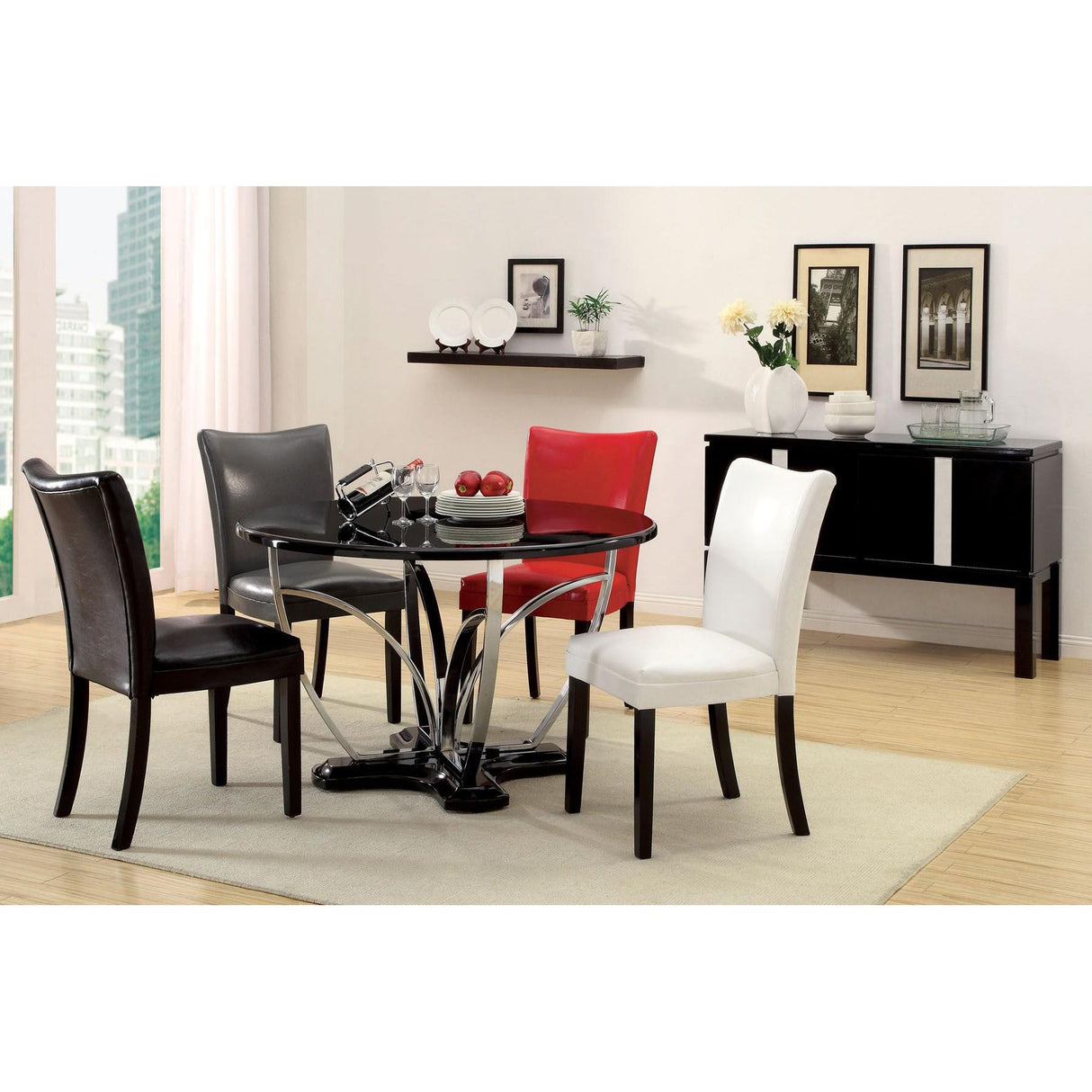 Furniture of America Belliz Dining Chair CM3176RD-SC-2PK IMAGE 7