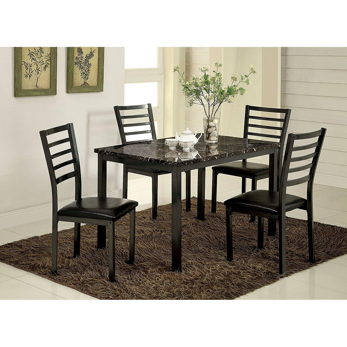 Furniture of America Colman Dining Chair CM3615SC-2PK-KD IMAGE 4
