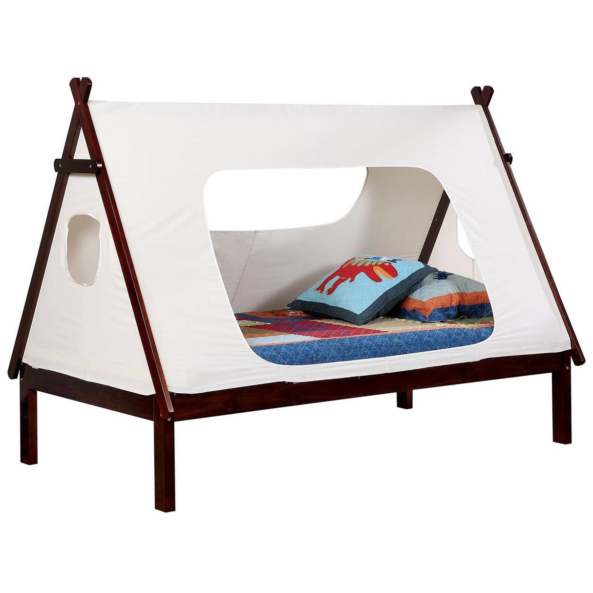 Furniture of America Kids Beds Loft Bed CM7204WH-BED IMAGE 1